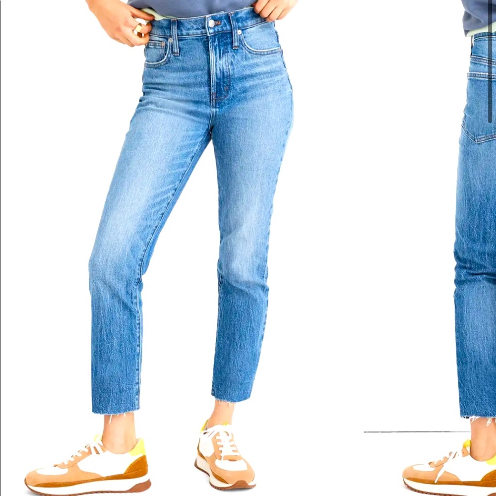 madewell the perfect vintage crop jean